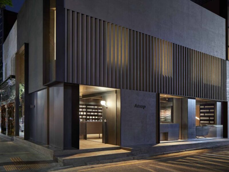Aesop Garosugil II, Seoul, 2019